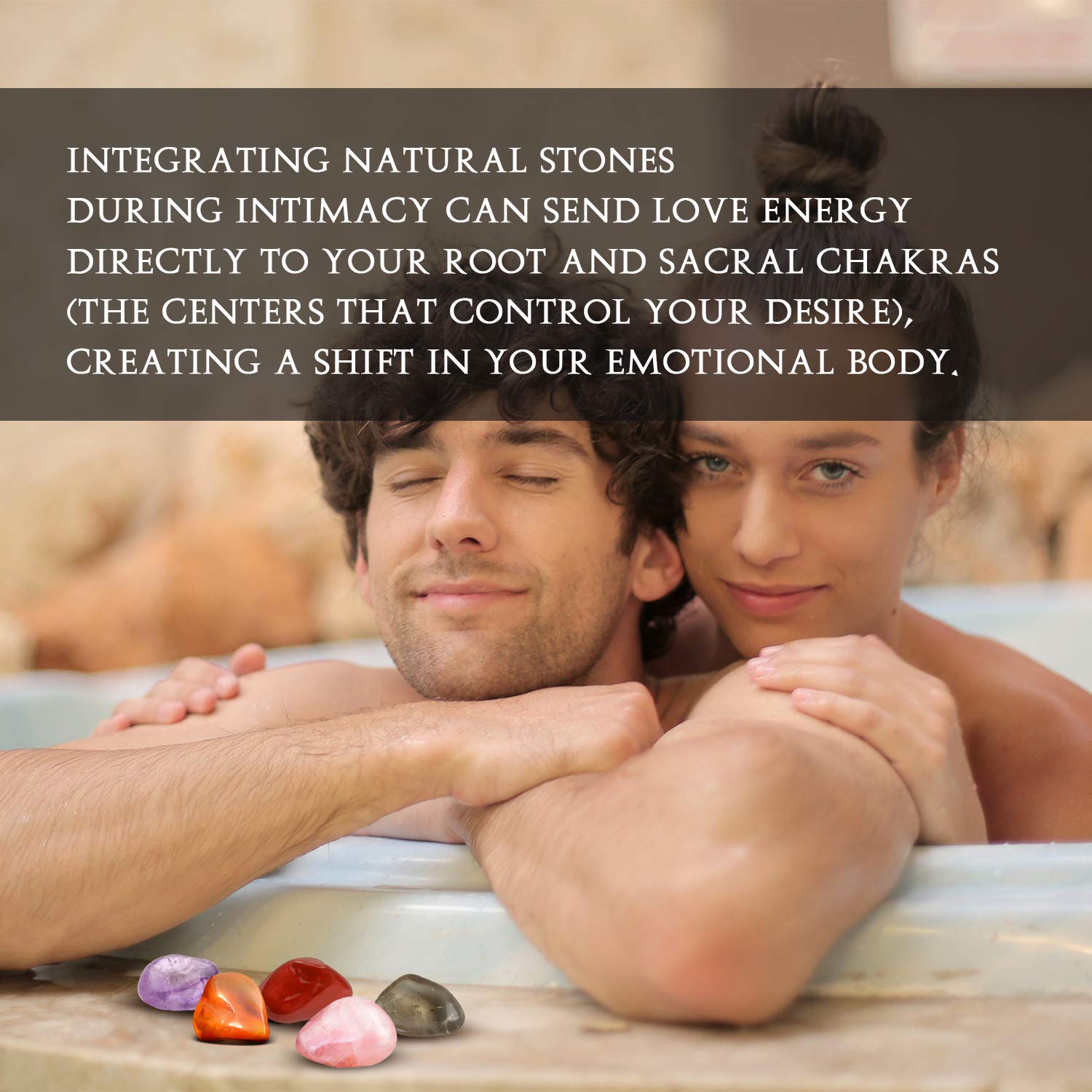 MECKA Intimacy Gemstone Kit Green Aventurine invites positive energy