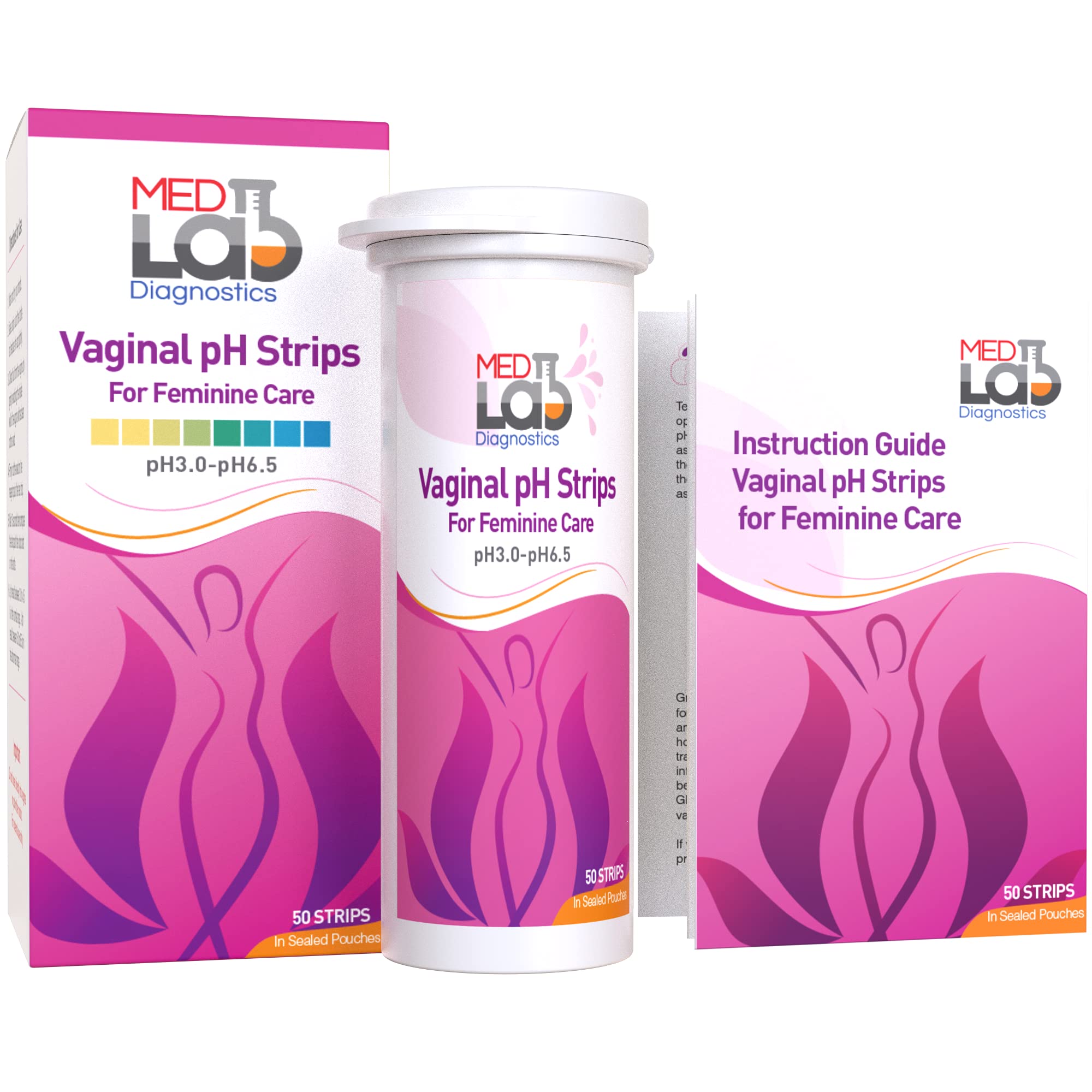 Med Lab Diagnostics warning not for water testing use vaginal fluid