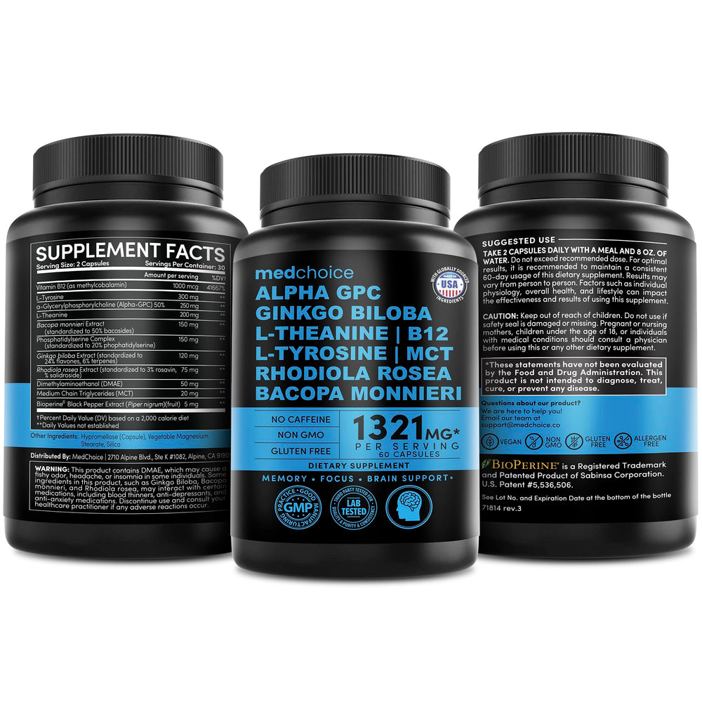 Vegan gluten-free capsules from MEDCHOICE 12-in-1 formula