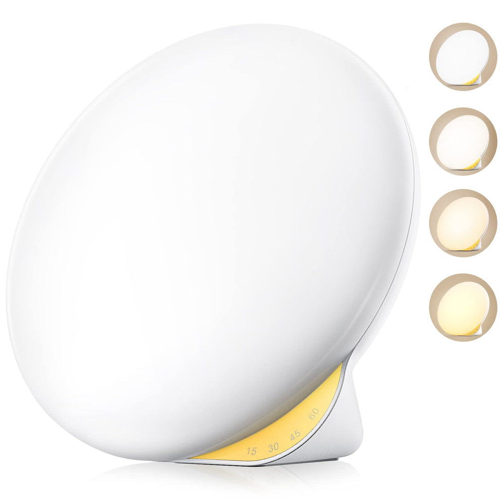 MediAcous light therapy lamp front view for a compact daylight boost.