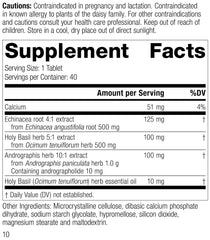 Mediherb Andrographis Complex tablets ready for daily wellness support.