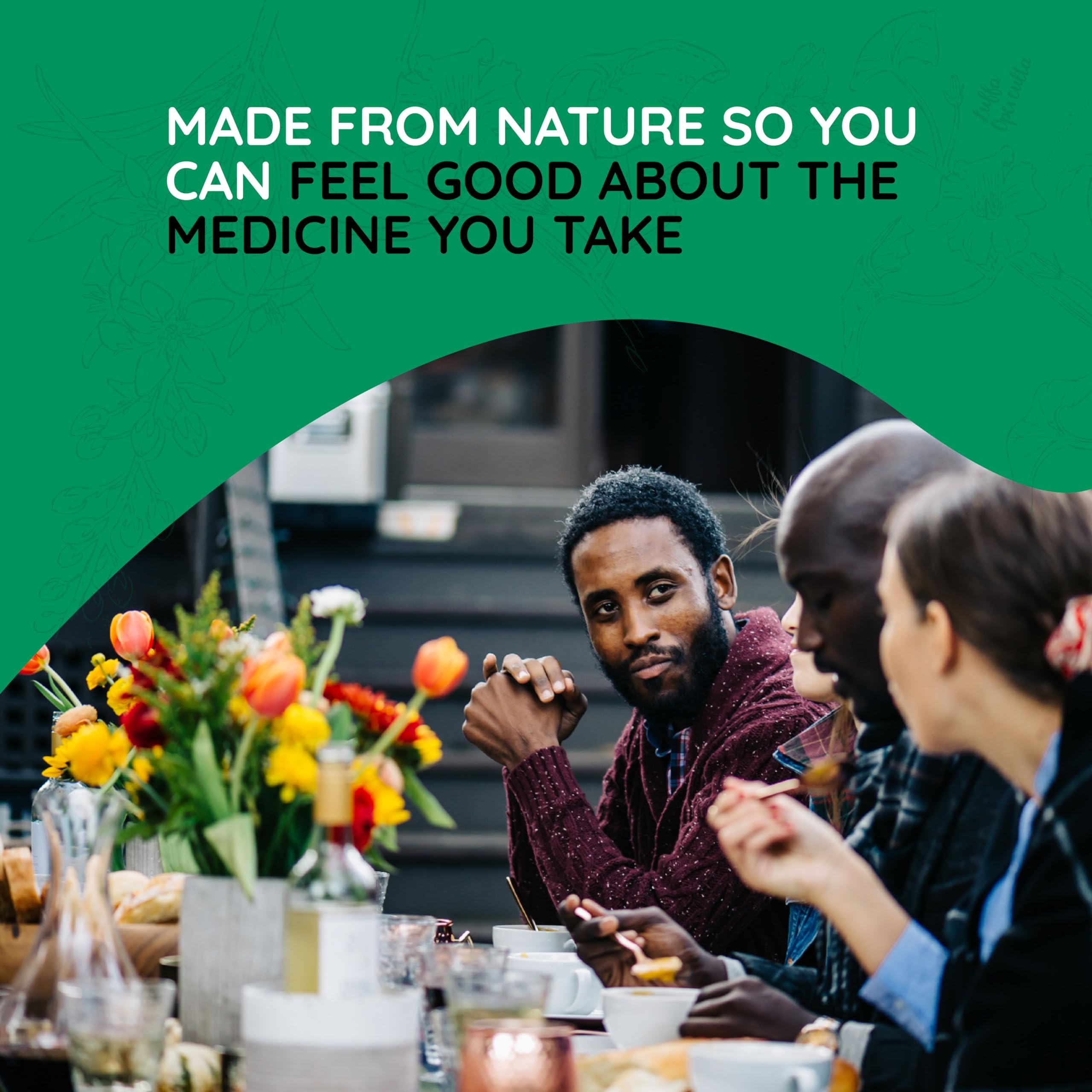 MediNatura BHI daily-use dose emphasizes safety and non-addictive approach