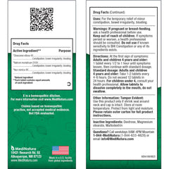 MediNatura BHI fast-dissolve tablets designed for quick on-demand relief