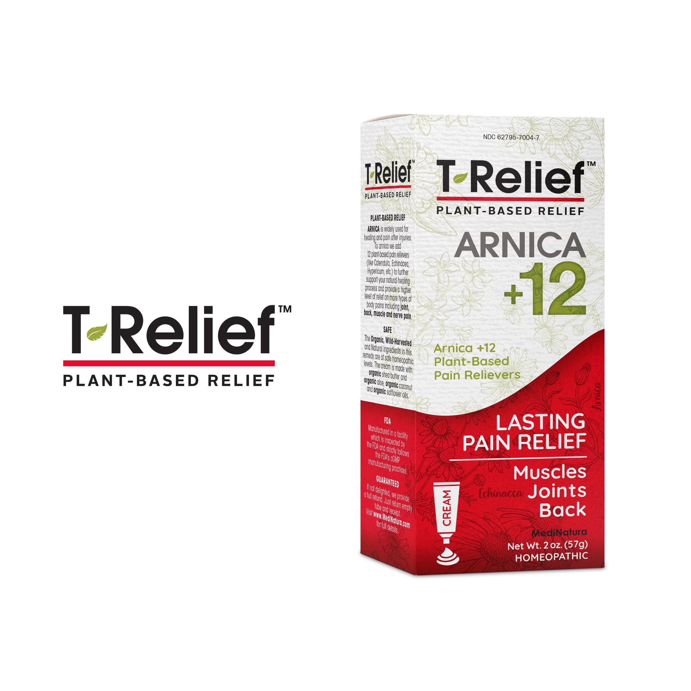 MediNatura T-Relief Arnica +12 Cream front label