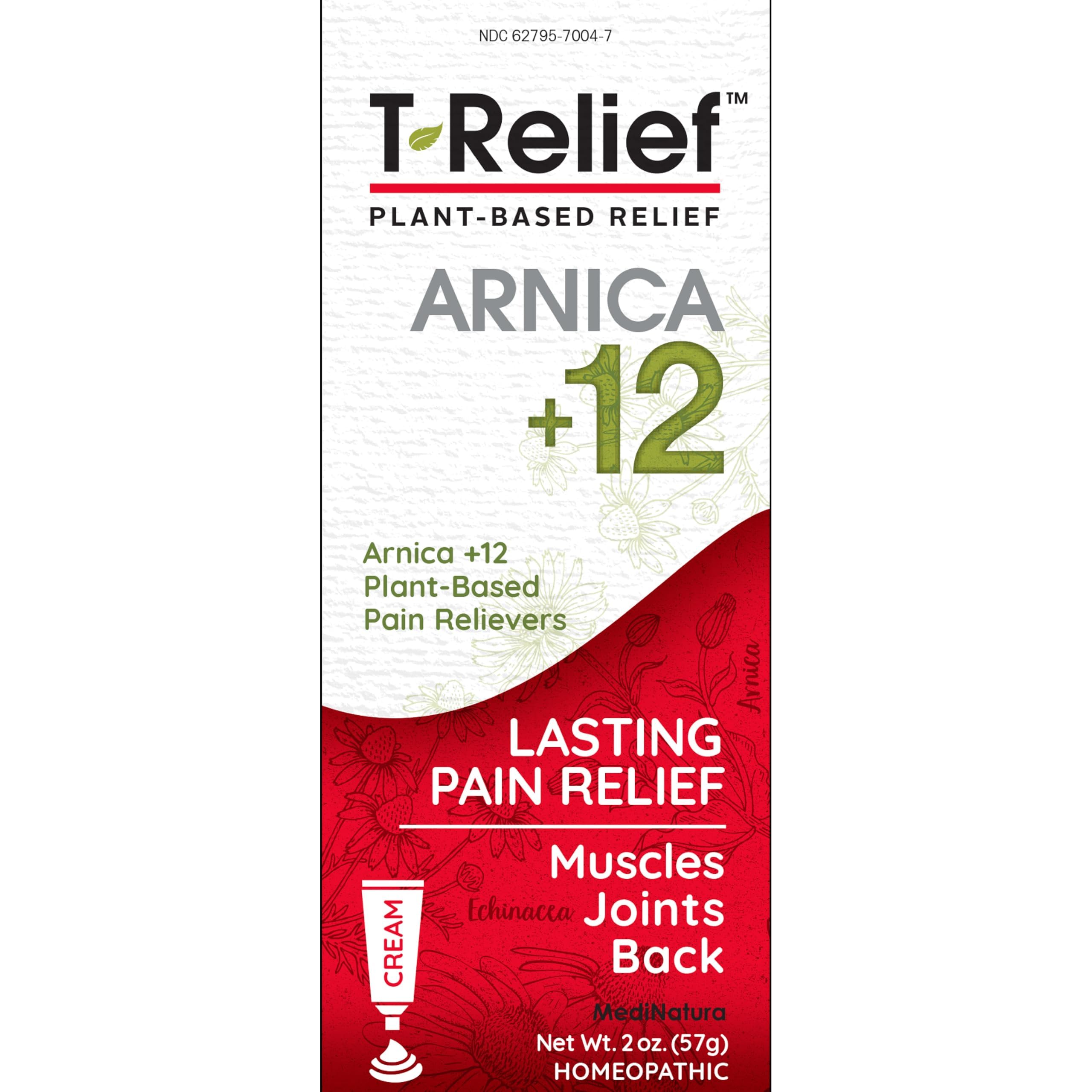 MediNatura T-Relief Arnica +12 Cream packaging front