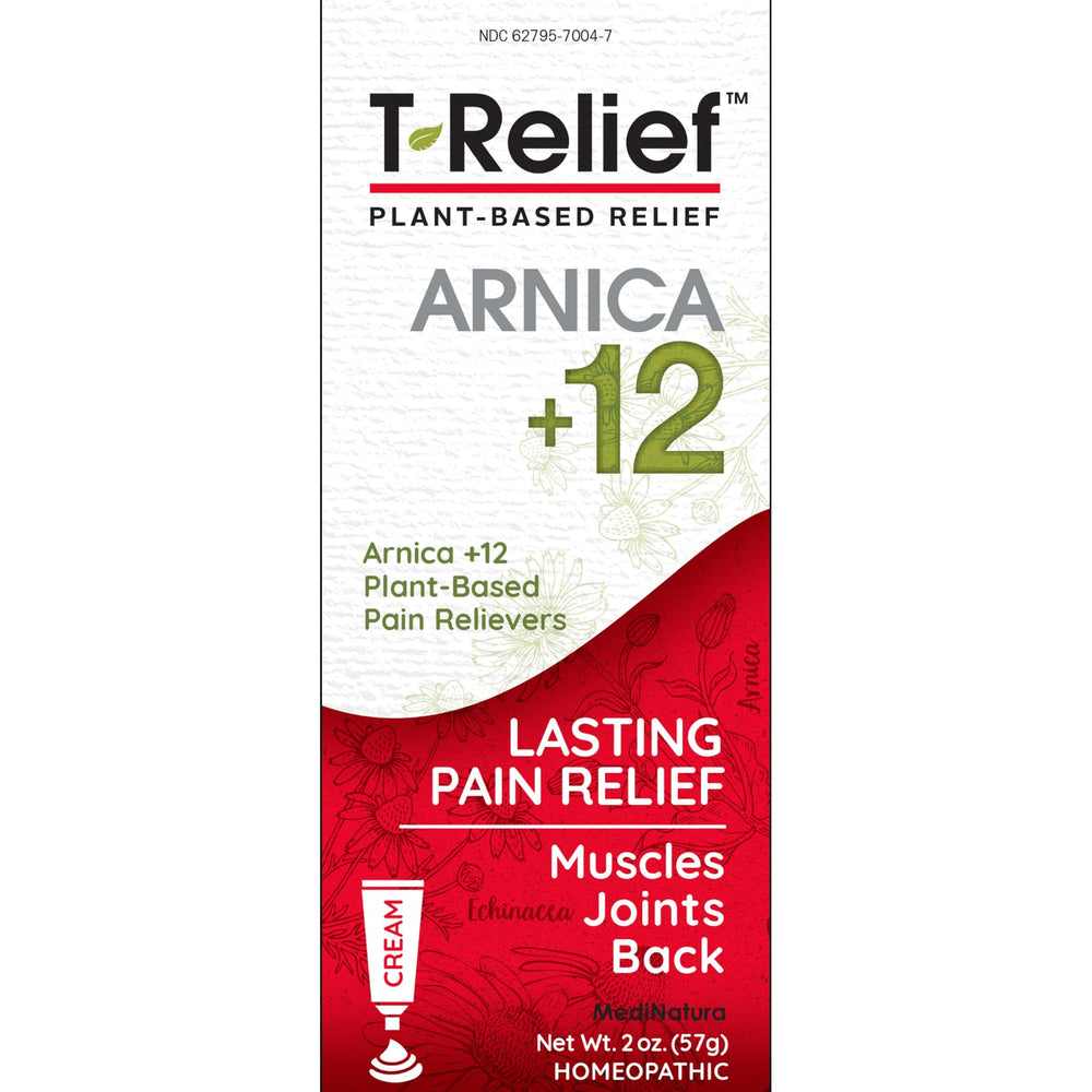 MediNatura T-Relief Arnica +12 Cream packaging front