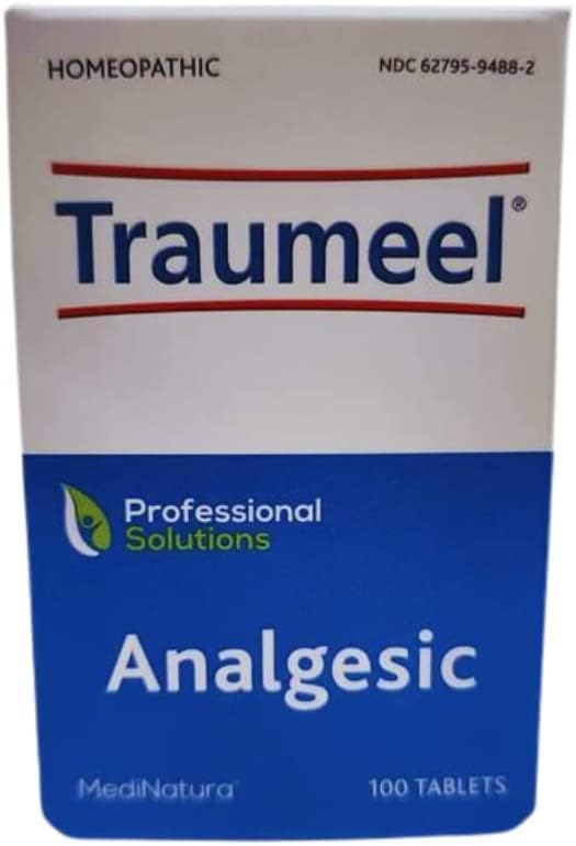 MediNatura Traumeel pack-hero-shot shows convenient dosing for at-home routines.