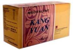 Meditalent Kang Yuan 350mg softgels bottle supports liver health and overall wellness.