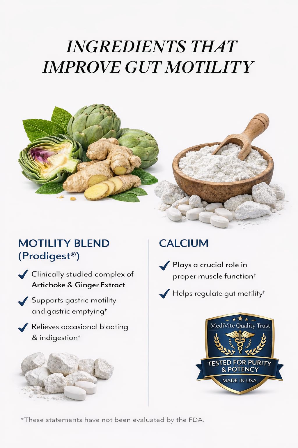 Lifestyle scene with MediMotility after meals for gentle relief.