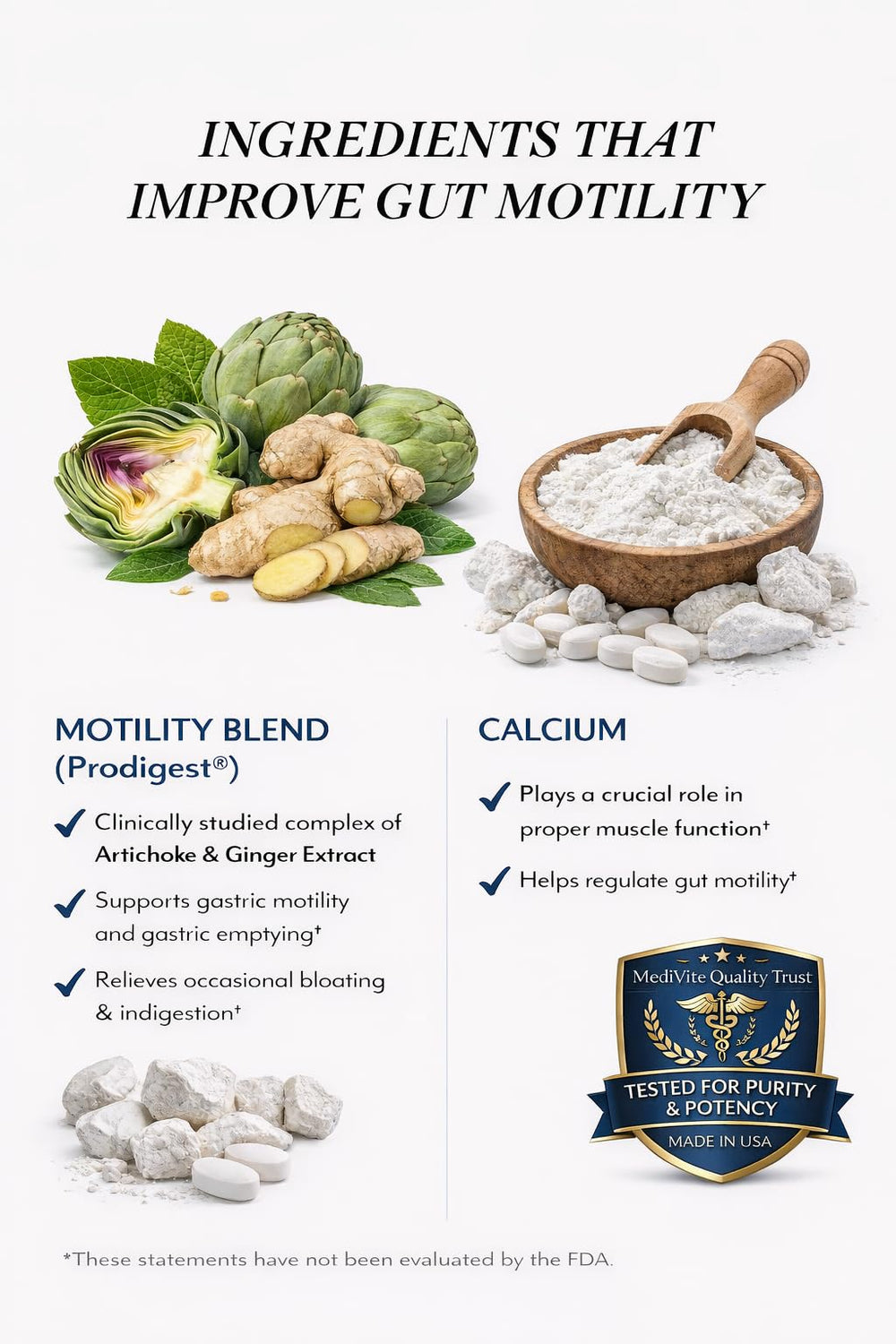 Lifestyle scene with MediMotility after meals for gentle relief.