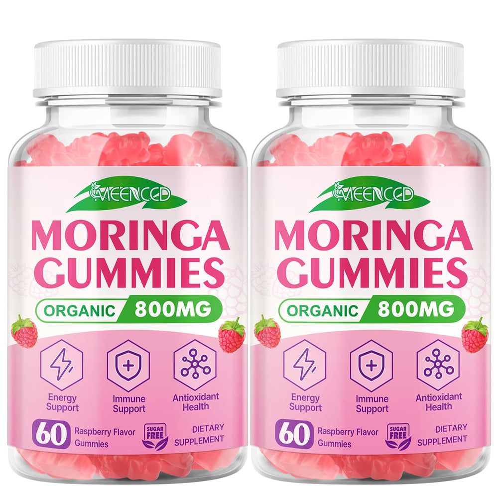 MEENCCD Moringa Gummies raspberry flavor aroma and daily ritual