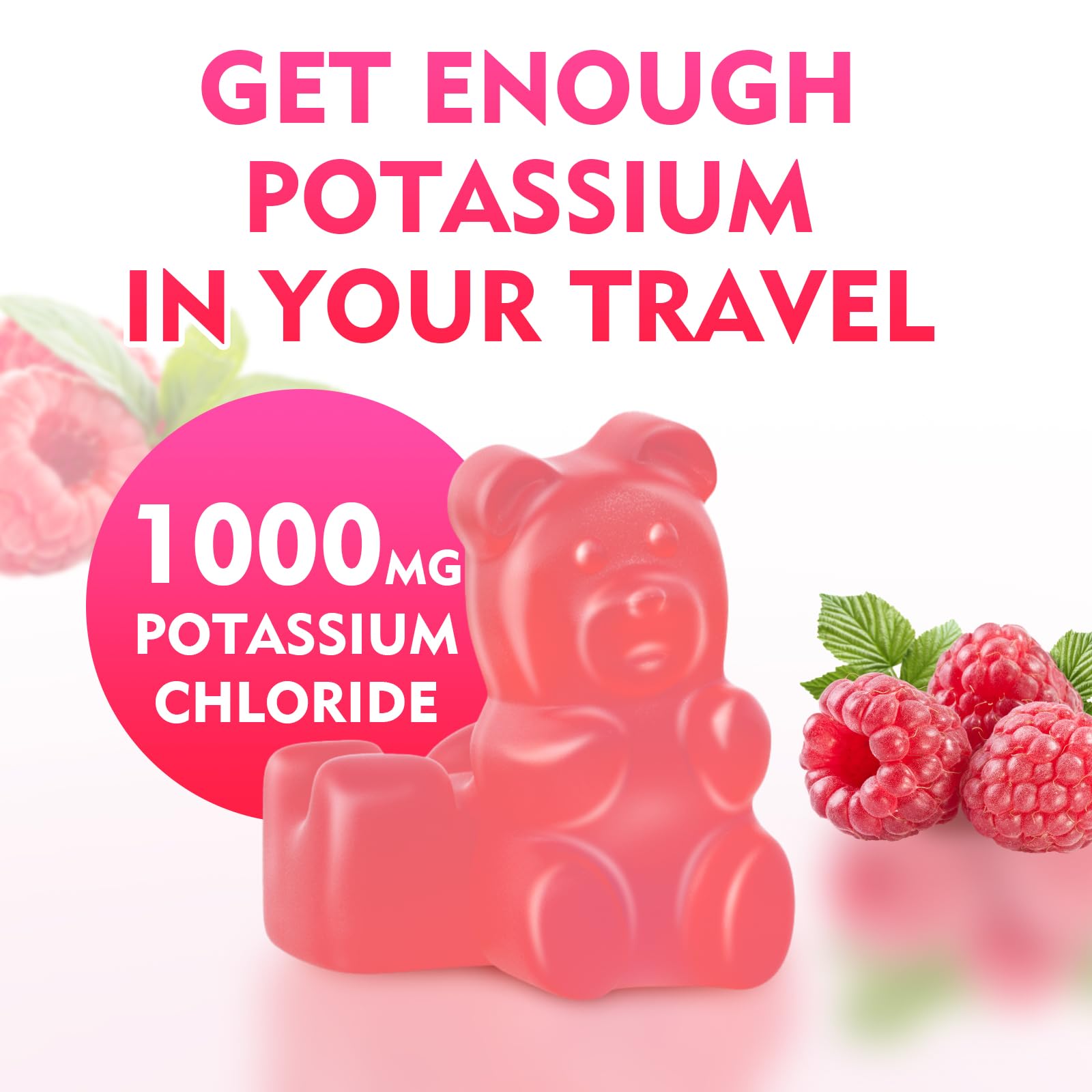 MEENCCD potassium gummies flat lay with box and bottle signaling quality