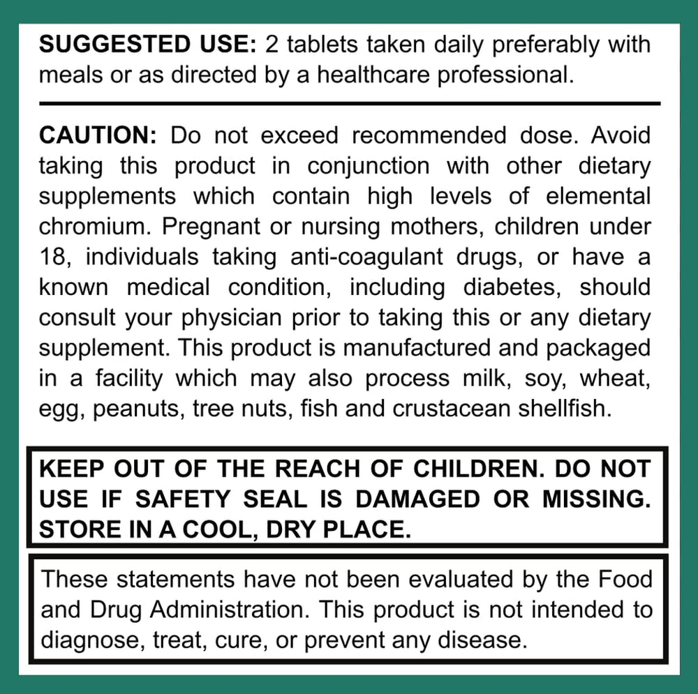 Serving-size graphic highlights 45 servings per bottle