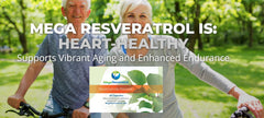 Mega Resveratrol NR bottle open with capsules ready for daily use