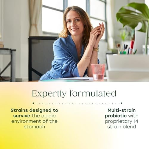 MegaFood MegaFlora Plus bottle back explains storage and potency guidance