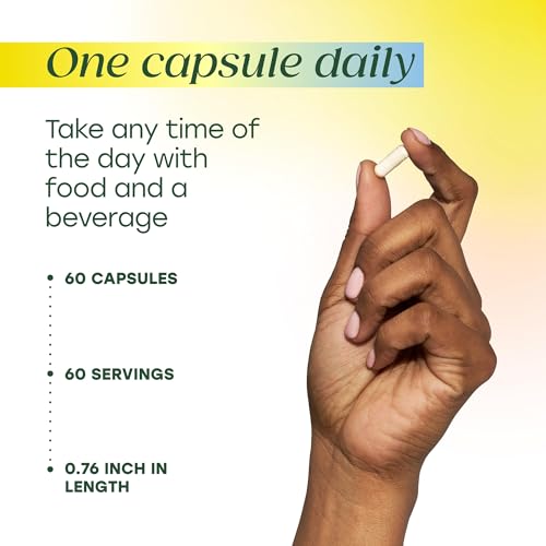 MegaFood MegaFlora Plus daily-use scene shows taking capsules anytime with water