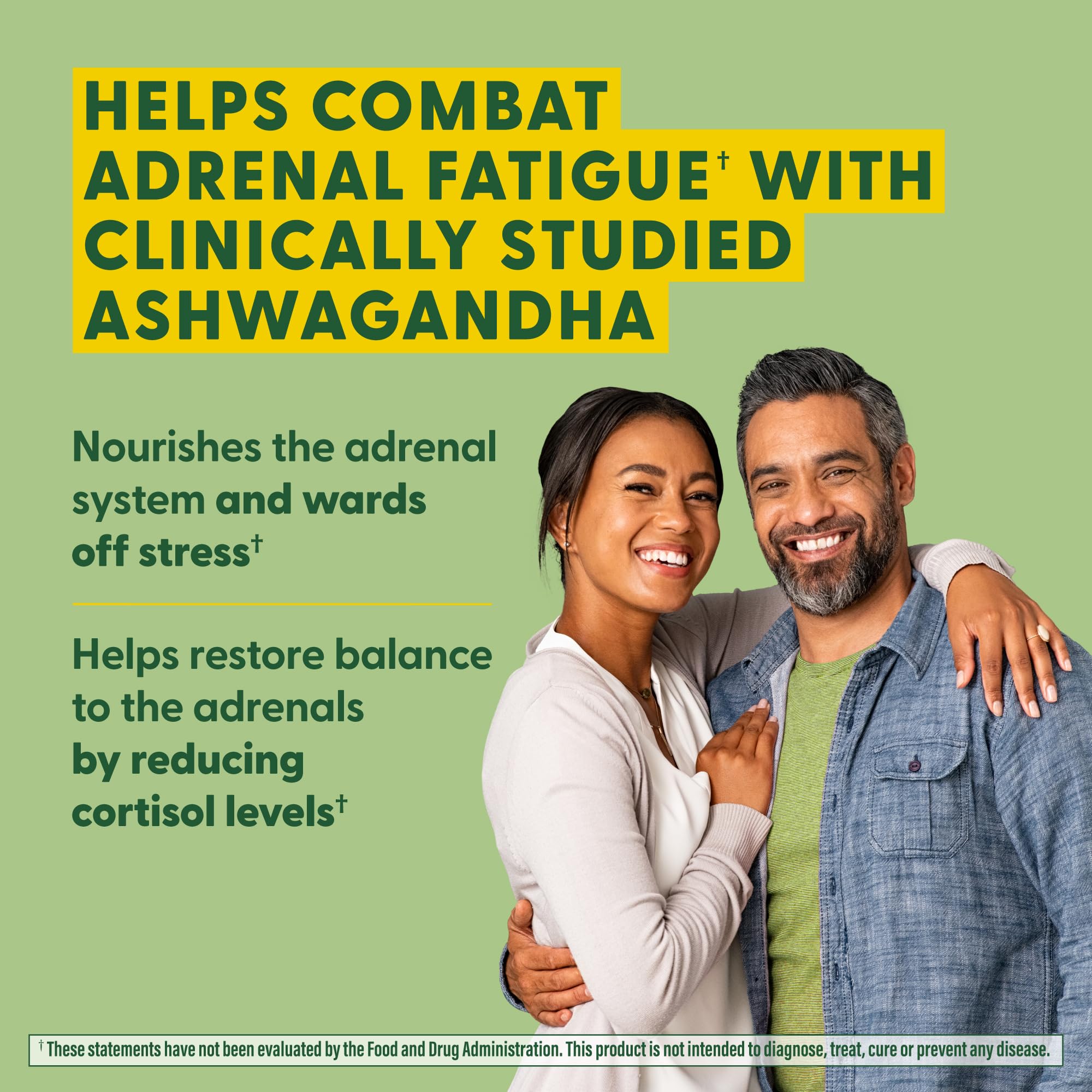 MegaFood Adrenal Strength ingredients label highlighting vitamin C from oranges.