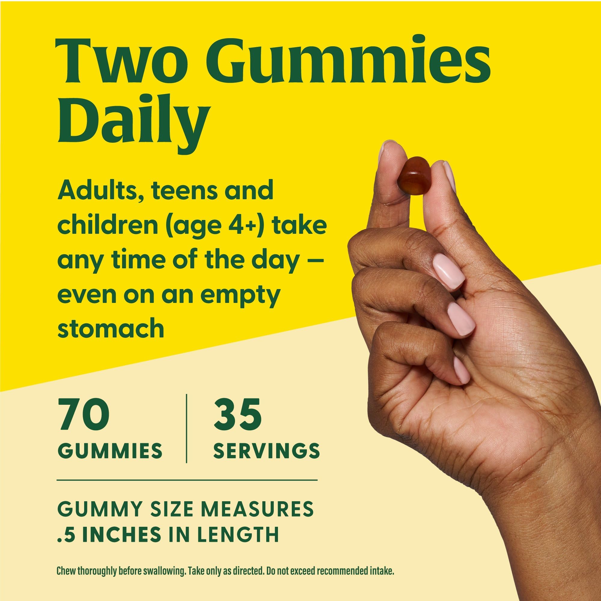 USDA Organic label on MegaFood B12 Energy Gummies packaging.
