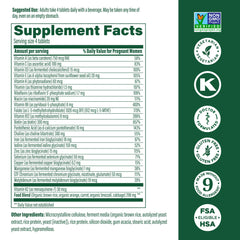 MegaFood Baby & Me 2 with 2.5x choline for memory and cognitive support