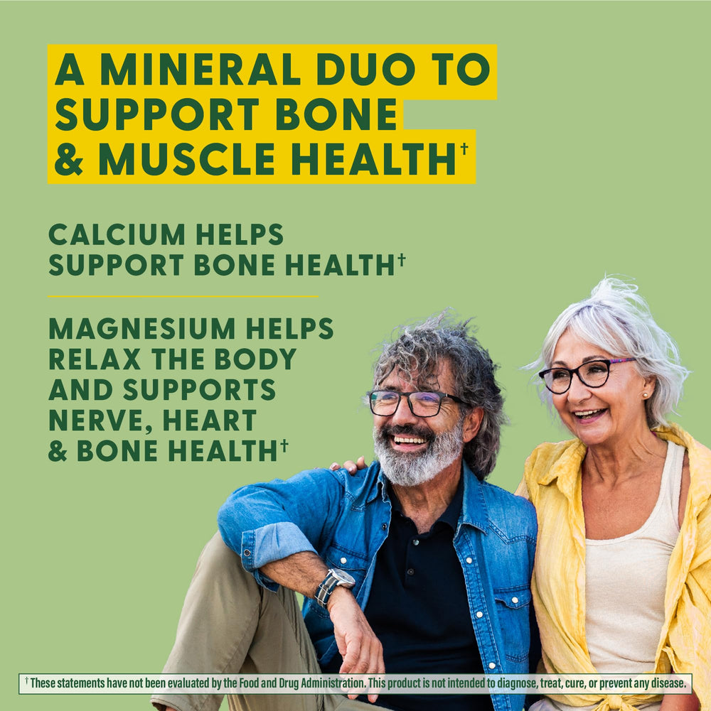 MegaFood calcium magnesium capsules for daily mineral support