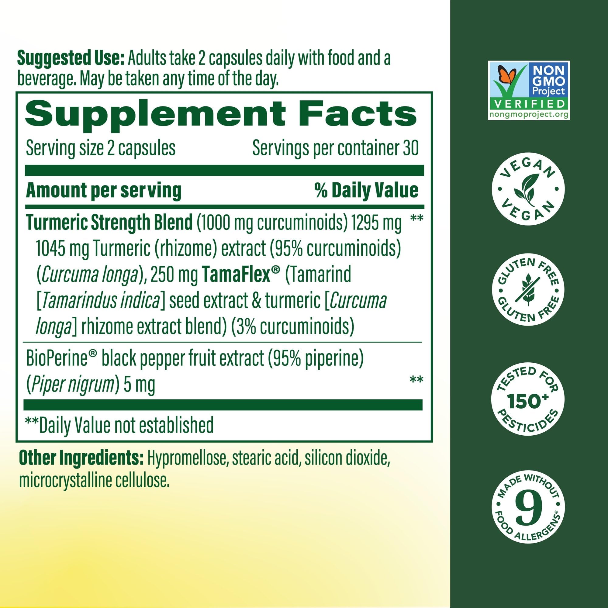 MegaFood Fast-Acting Turmeric Supplement – TamaFlex Clinically Studied ...