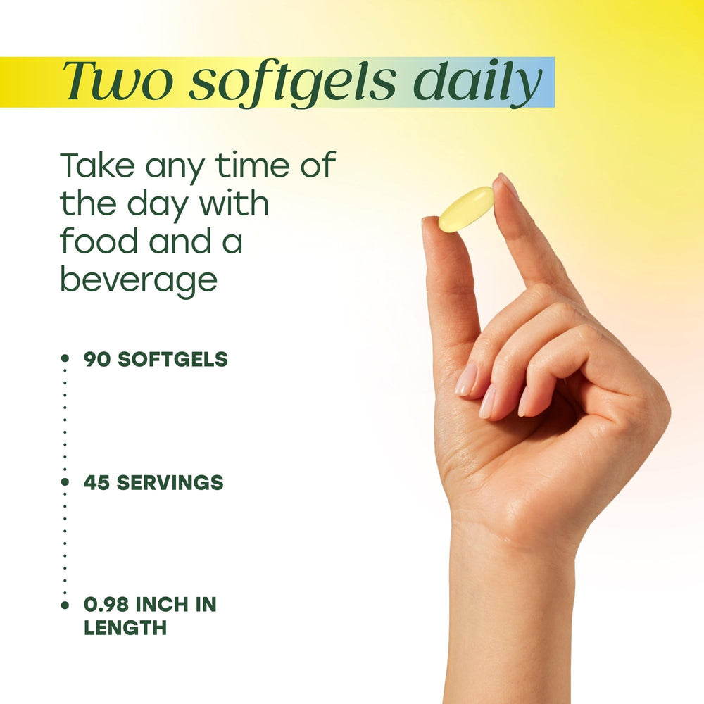 MegaFood gluten-free and allergen-free omega-3 supplement