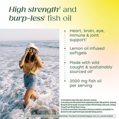 MegaFood purified wild-caught fish oil supports heart and brain health