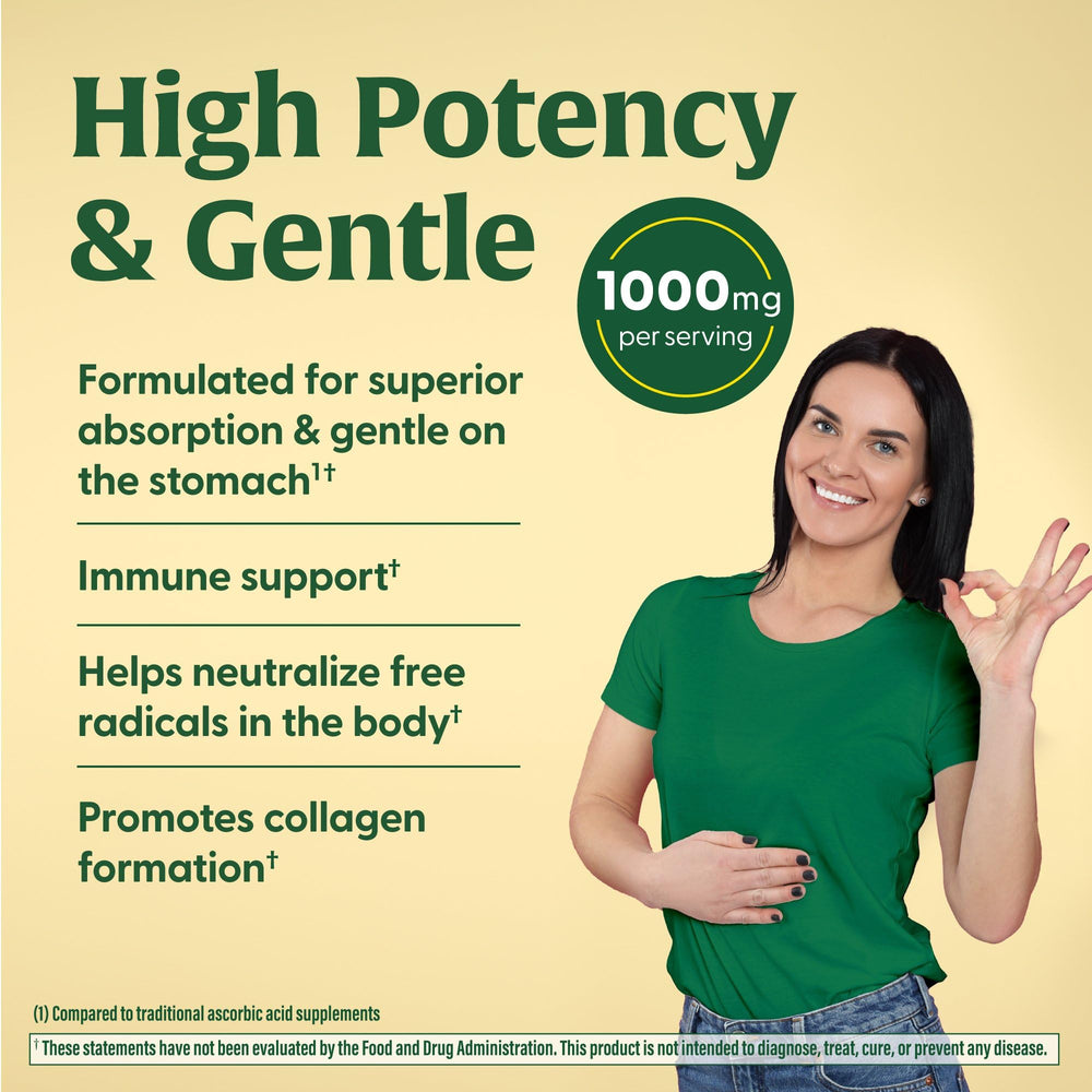 Label detail on MegaFood Liposomal Vitamin C 1000mg packaging.