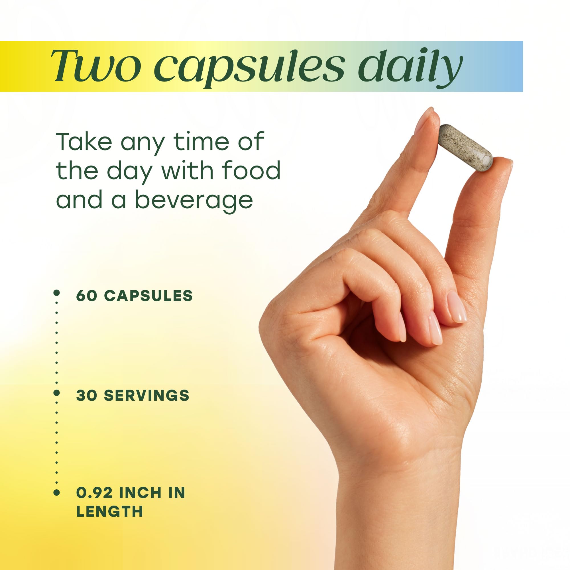 MegaFood magnesium citrate capsules illustrating heart and nerve health support