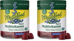MegaFood Men's Multi gummies bottle ready for daily immune support.