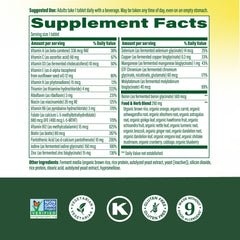 MegaFood multivitamin tablets highlighting bioavailable nutrients for vitality.