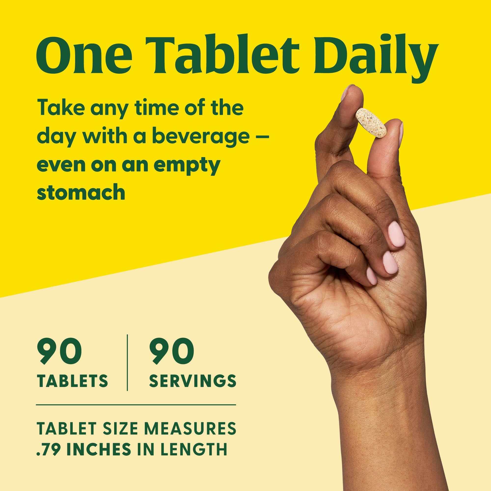 MegaFood One Daily emphasizes vitamin D3 for muscle and bone health