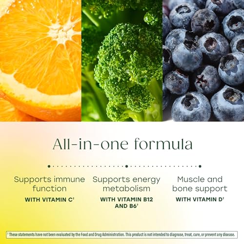 MegaFood One Daily Men’s Multivitamin label closeup displaying gluten-free, vegetarian, non-GMO status.