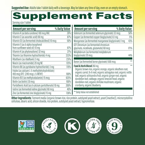 MegaFood One Daily Men’s Multivitamin tablets closeup highlighting compact daily nutrition.