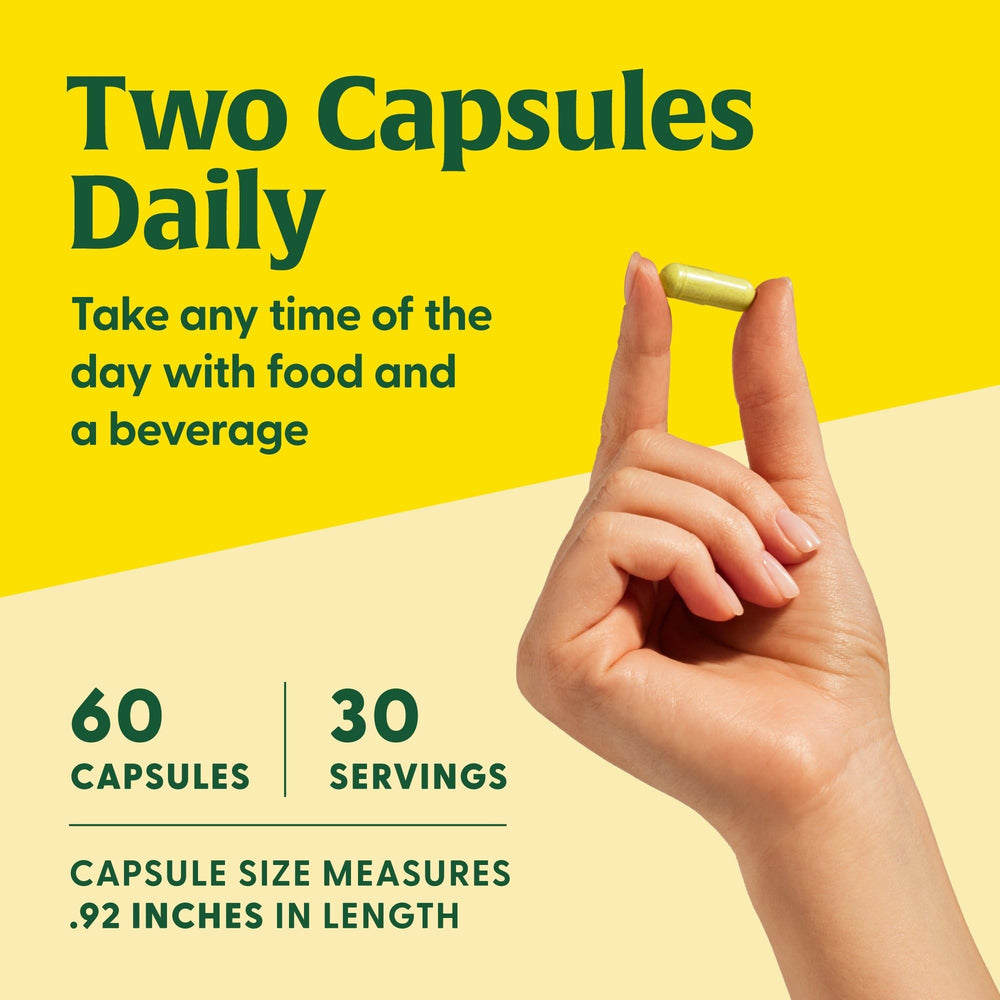 Supplement facts for MegaFood Quercetin with Bromelain showing vegan and gluten-free notes.