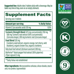 MegaFood real-food blend tart cherry cranberry blueberry close-up.