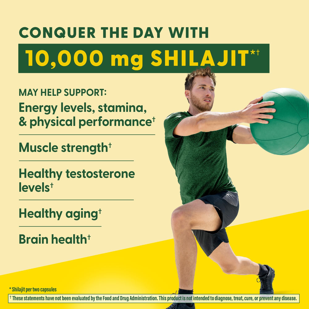 MegaFood Shilajit capsules close-up for daily energy