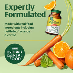 Vegan, allergen-free formulation of MegaFood Skin, Nails & Hair 2