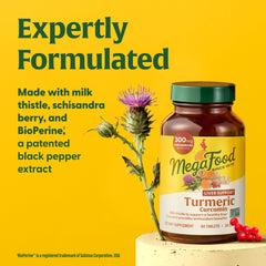 MegaFood turmeric with black pepper extract helps boost absorption.