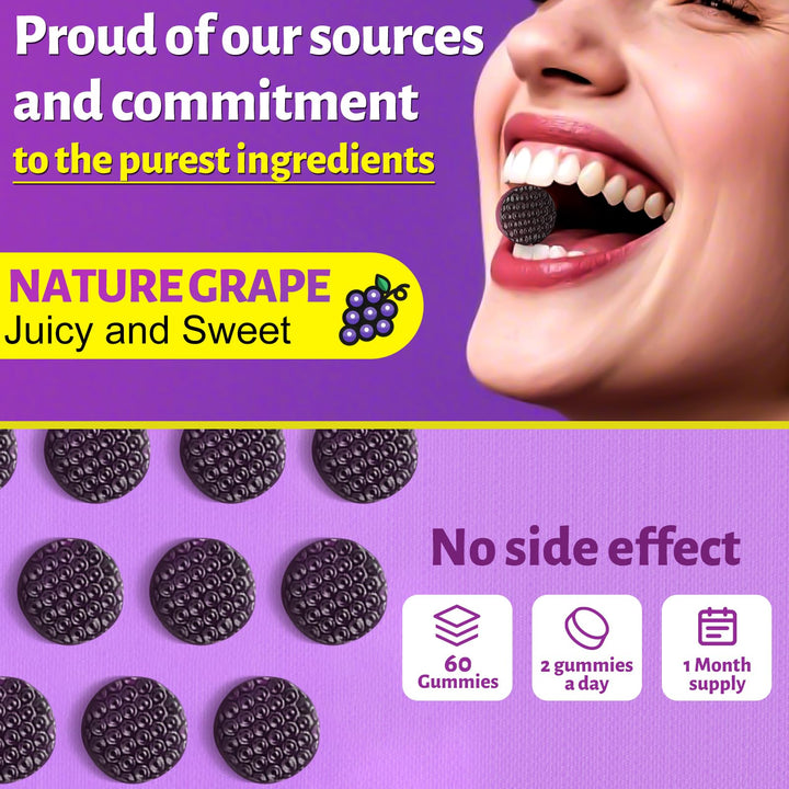 MEGNETA Tanning Gummies astaxanthin ingredient close-up, promotes vibrant skin vitality.