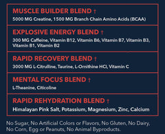 MEGO Muscle Water scoop-measure highlights precise serving for consistent gains and reliable results.