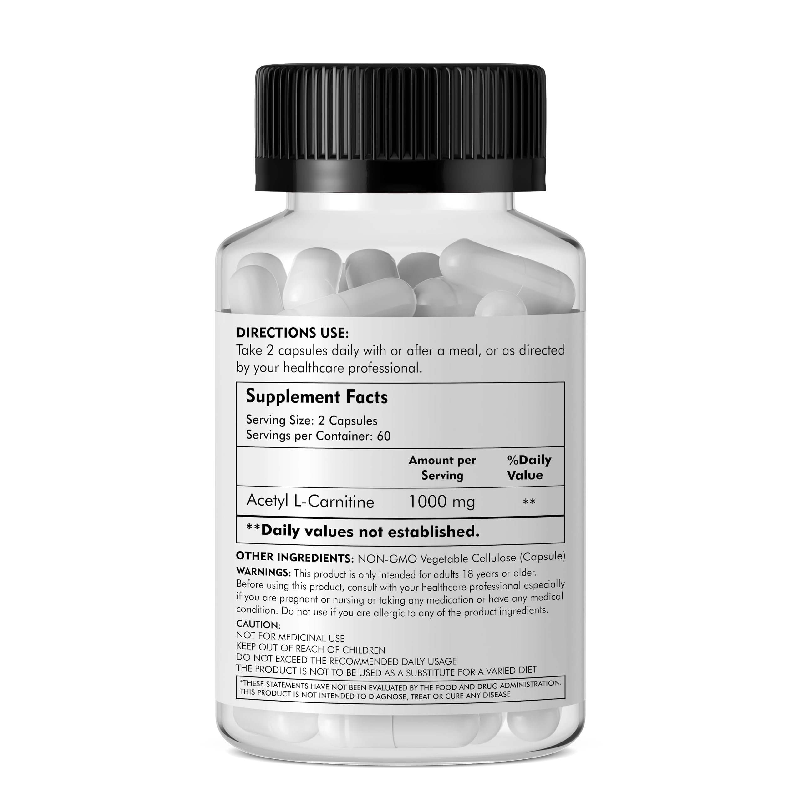 Closeup of MEIBOTAN capsules emphasizes a filler-free supplement.