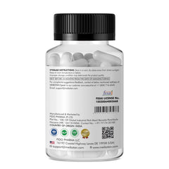 Front label of MEIBOTAN bottle signaling high potency and quality.
