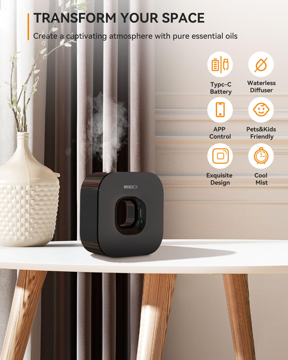 MEIDI desktop or wall-mount design supports flexible placement