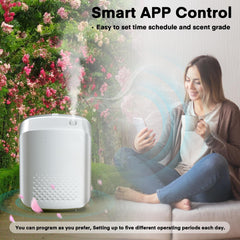 Meifuly nano-mist atomization delivering fine aroma particles