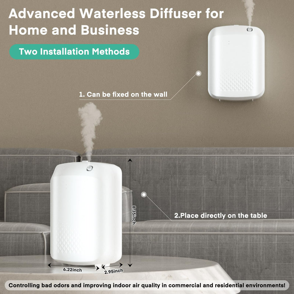 Meifuly diffuser with manual and app control options