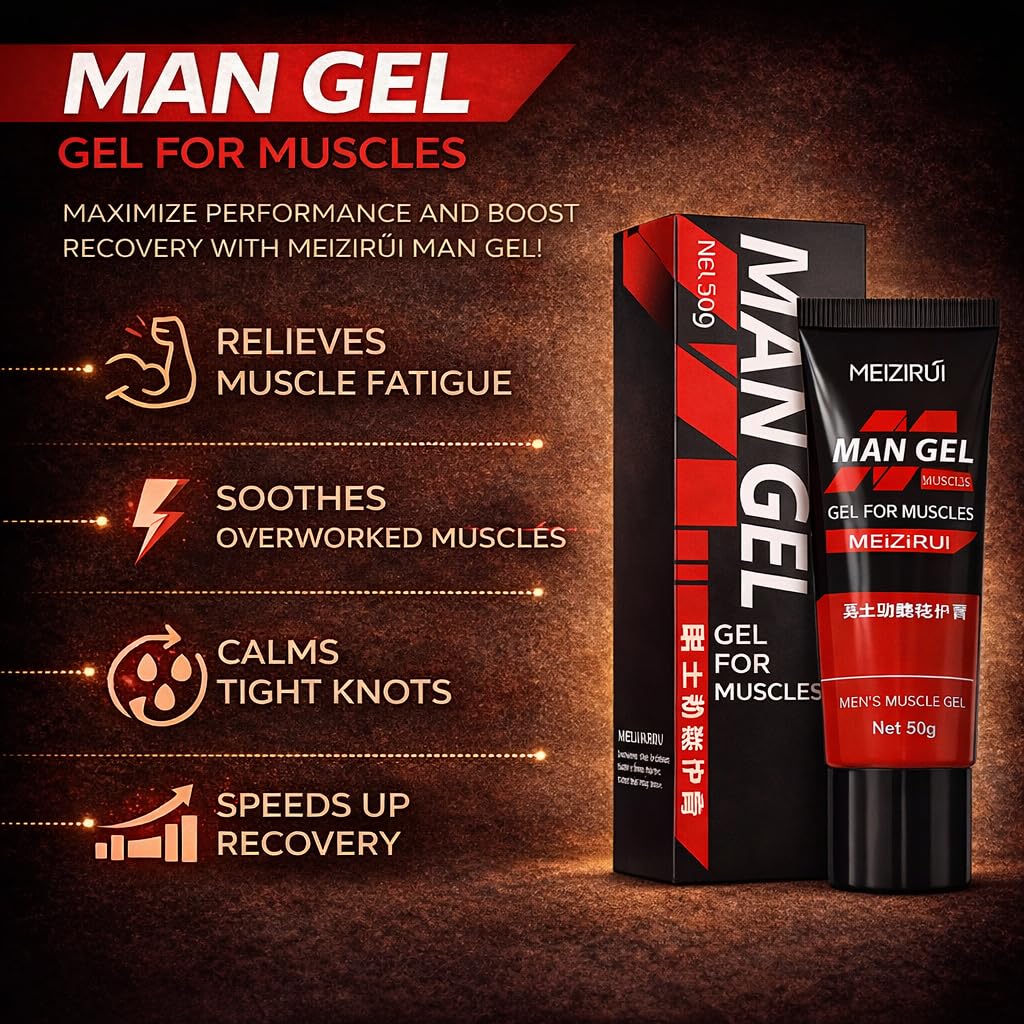 MEIZIRUI Massage Muscle Cream used after a workout on the forearm