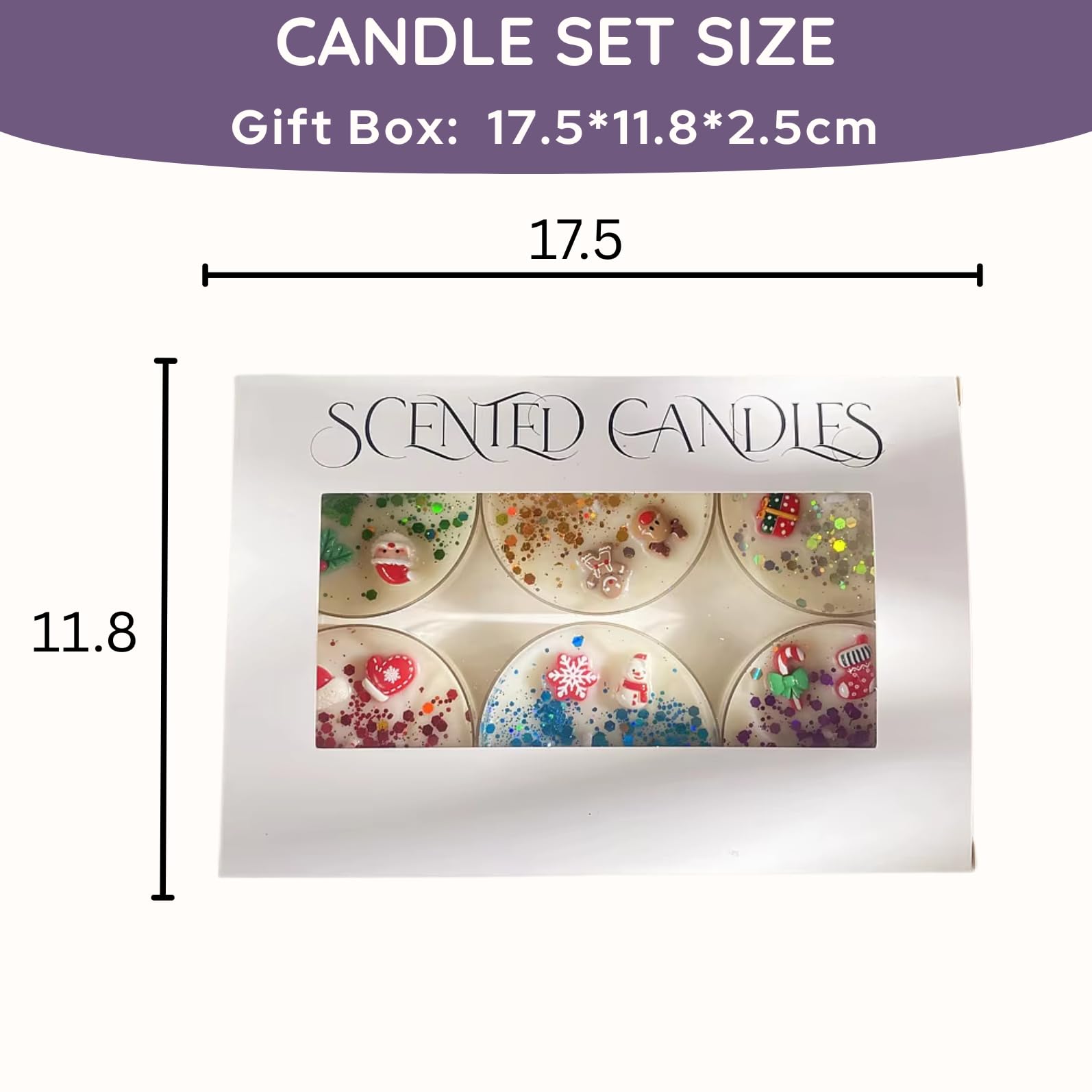 ME JO cozy-winter ambiance candles for living room or bedroom.