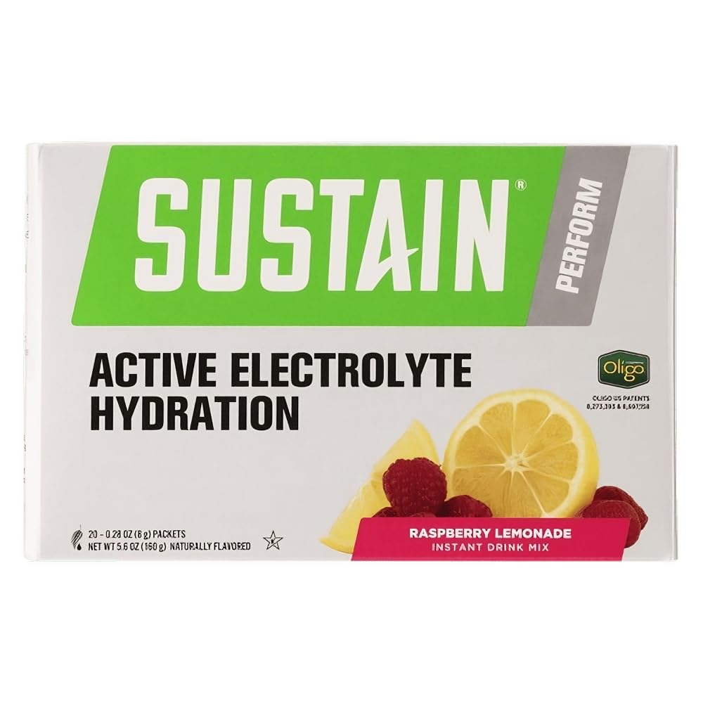 Melaleuca Sustain Sport Raspberry Lemonade can with electrolytes supports hydration during workouts.