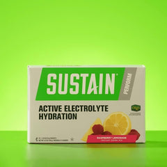 Melaleuca Sustain Sport Raspberry Lemonade poured into a glass after training for quick refreshment.